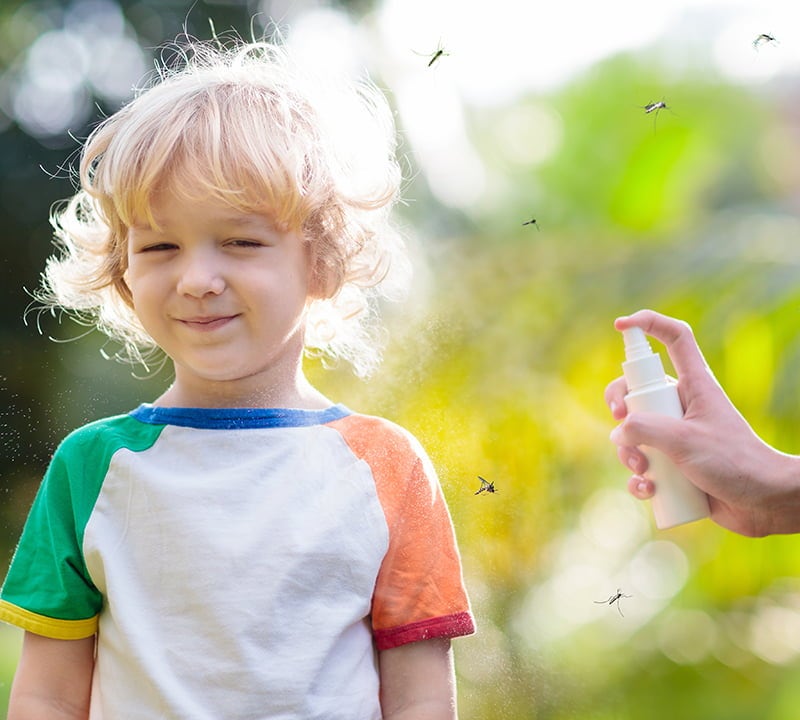 Insectenwerende producten voor onze kleintjes