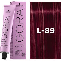 Schwarzkopf Professional IGORA ROYAL Luzes da moda - L-89 Vermelho violeta