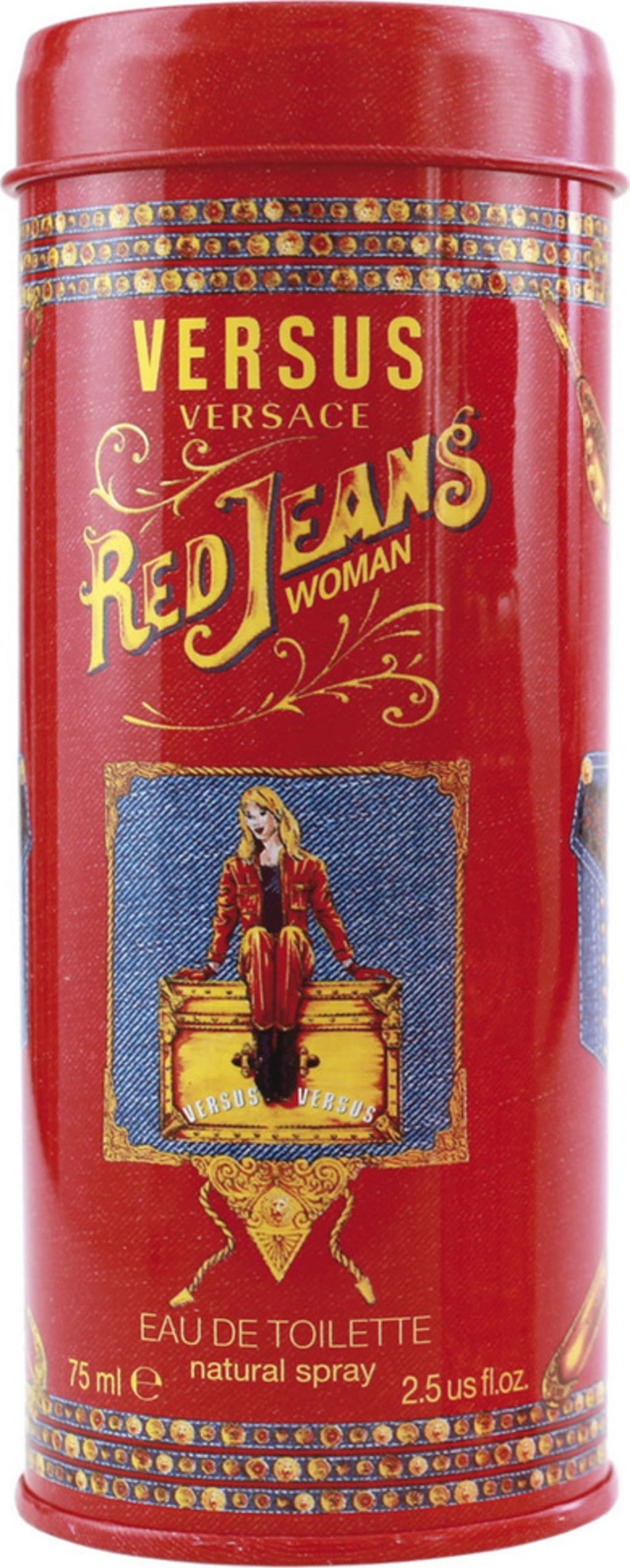 Versace Red Jeans for Her Eau de Toilette - 75 ml