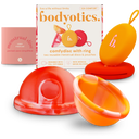 Deluxe Soft Menstrual Disc , Pink & Orange (2 Pcs)