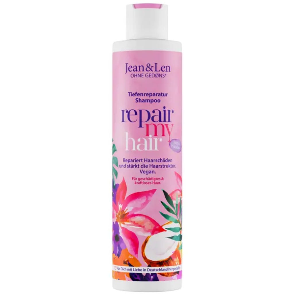 Jean&Len Coconut Oil/Macadamia Repair Shampoo - oh feliz