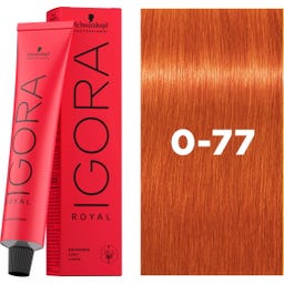 Schwarzkopf Professional IGORA ROYAL - Colorazione - 0-77 concentrato ramato 