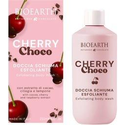 BIOEARTH Choco Exfoliating Shower Gel - Cherry Choco