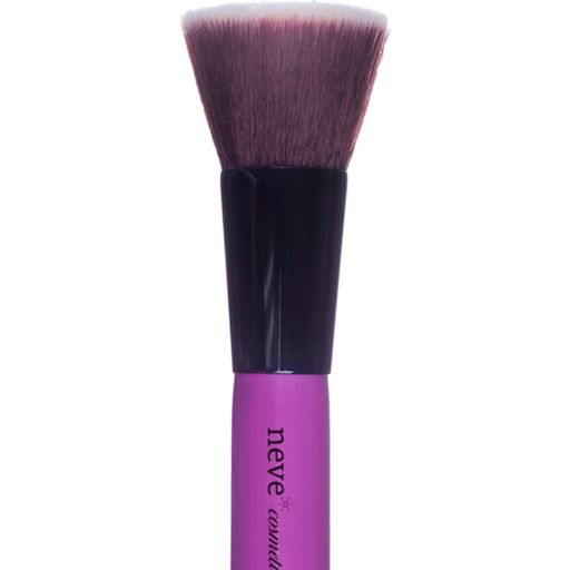 Neve Cosmetics Purple Flat Brush - 1 Stuk
