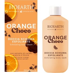 BIOEARTH Choco Exfoliating Shower Gel - Orange Choco
