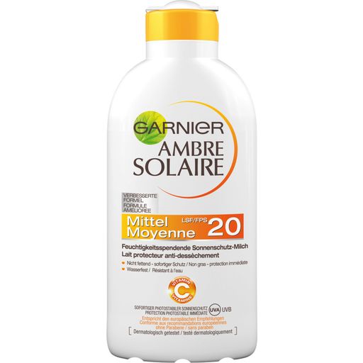 AMBRE SOLAIRE Leite Hidratante Protetor Solar FPS 20 - 200 ml