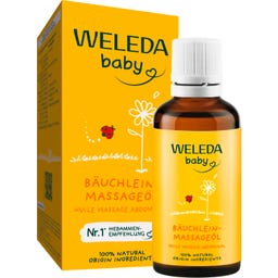 Weleda Huile de Massage Ventre de Bébé - 50 ml