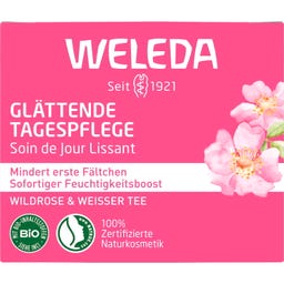 Dzika róża i biała herbata - wygładzający krem na dzień - 40 ml