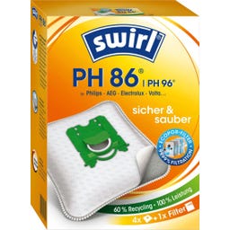 Swirl® EcoPor® Staubsaugerbeutel PH 86 / PH 96 - 4 Stk