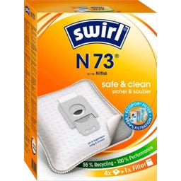Swirl® EcoPor® Staubsaugerbeutel N 73 - 4 Stk