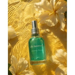 Lily Aquamarine Crystal Organic Energy Perfume - 100 ml