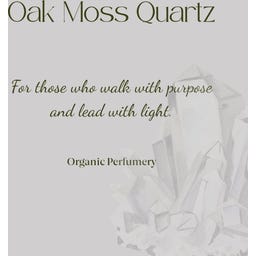 Profumo energetico di cristallo organico al muschio di quercia - 100 ml