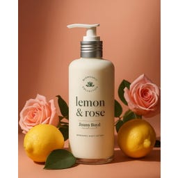 Jimmy Boyd Lemon & Rose Biorganic Body Lotion - 200 ml