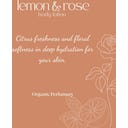 Jimmy Boyd Lemon & Rose Biorganic Body Lotion - 200 ml