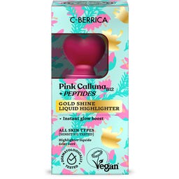 Natura Siberica Liquid Highlighter Pink Calluna - Gold Shine