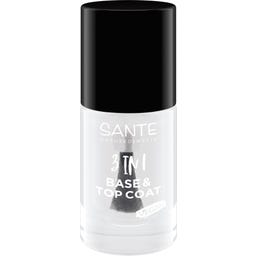 Santé naturally. 3in1 Base & Top Coat - 8 ml