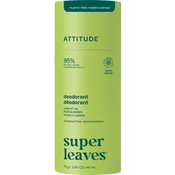 ATTITUDE Super leaves Deodorant - Pear & Amber - 85 g