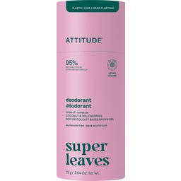 Super leaves - Deodorante, Cocco e Frutti di Bosco - 85 g