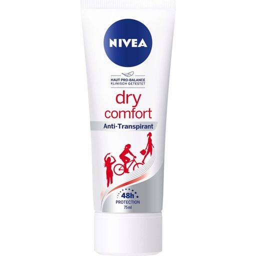 NIVEA Dry Comfort Deo Creme Anti-Transpirant - 75 ml