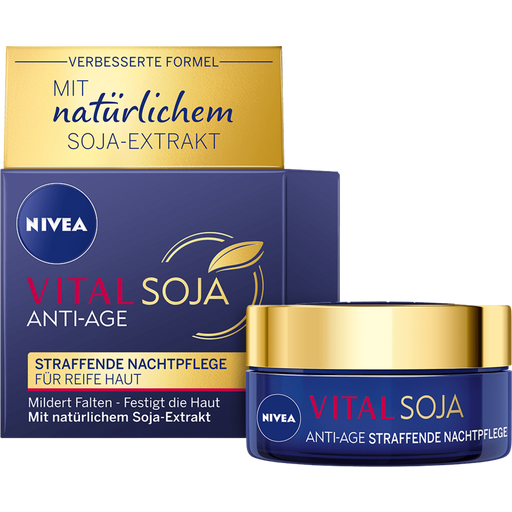 NIVEA Vital Soja - Crema Notte Anti-Age - 50 ml