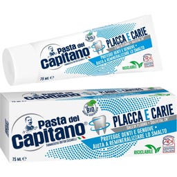 Pasta del Capitano Zahnpasta gegen Plaque & Karies - 75 ml