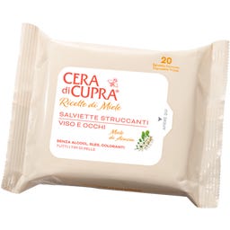 Cera di Cupra Abschminktücher mit Honig - 20 Stk