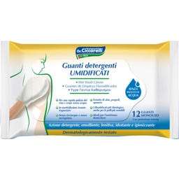 Dottor Ciccarelli Gants de Toilette Humidifiés - 12 pièces