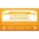 Dr. Bronner's Pastilla Jabón  - Limón & Naranja - 140 g