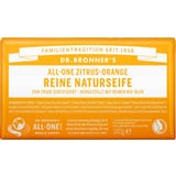 Dr. Bronner's Bar Soap Citrus-Sinaasappel