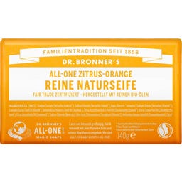 Dr. Bronner's Bar Soap Citrus-Sinaasappel - 140 g