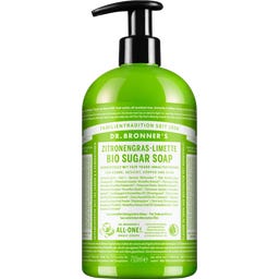 Dr. Bronner's Savon Au Sucre Citronnelle & Citron Vert - 710 ml