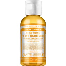 Dr. Bronner's 18in1 Natural Citrus Orange Soap - 60 ml