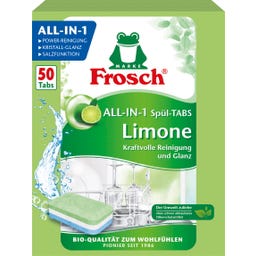 Frosch All-in-1 Spül-Tabs Limone - 50 Stk