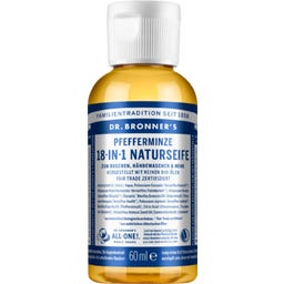 Dr. Bronner's 18v1 naravno milo s poprovo meto - 60 ml