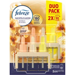 3Volution Duftstecker Nachfüllflakon Duo Goldene Orchidee - 40 ml