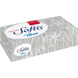 Softis Taschentücherbox 4-lagig - 80 Stk