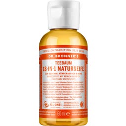 Dr. Bronner's Savon Liquide 18 en 1 Arbre à Thé - 60 ml