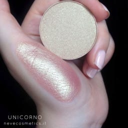 Single Eyeshadow Shades of Color From White to Beige to Gold - Unicorno