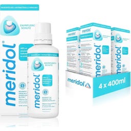 meridol Mundspülung 4 x 400 ml - 1.600 ml