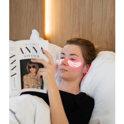 LunaEye LED Therapy Patches for Bright & Rejuvenated Eyes mit Lade-Etui - 1 Stk