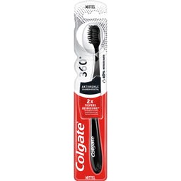 Colgate 360° Aktivkohle Zahnbürste Mittel - 1 Stk