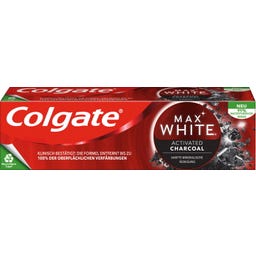 Max White Charcoal Zahnpasta mit Aktivkohle - 75 ml