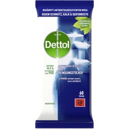 Dettol Badreinigungstücher Bergfrische - 60 Stück