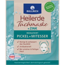 BULLRICH Heilerde Tuchmaske + Zink - 1 Stk