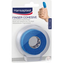 Hansaplast Fingerpflaster blau selbsthaftend - 5 m