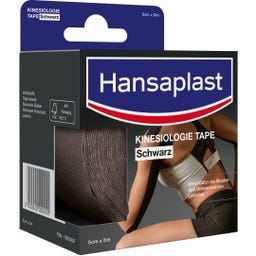 Hansaplast Kinesiologie Tape - schwarz