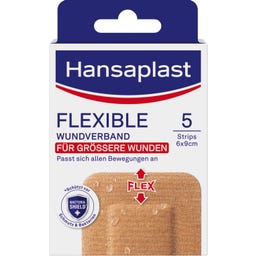 Hansaplast Flexible Wundverband 6x9 cm - 5 Stk