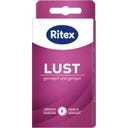 Ritex Condones Lust con Puntos y Estriados - 8 unidades