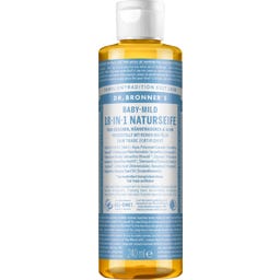 Dr. Bronner's 18 in 1 Baby Unscented Liquid Soap - 240 ml