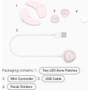 LunaEye LED Therapy Patches for Bright & Rejuvenated Eyes mit Lade-Etui - 1 Stk